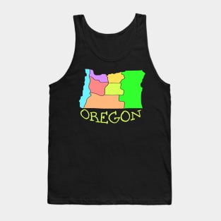 USA state: Oregon Tank Top